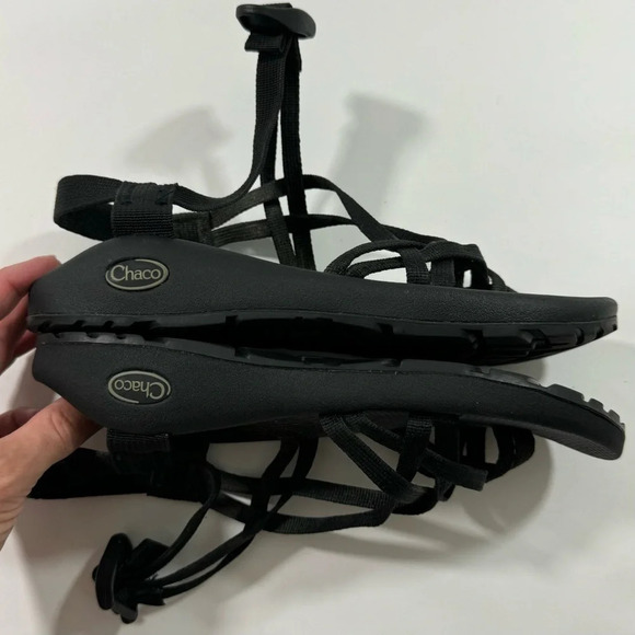 Chaco Womens ZX2 Cloud Dual Adjustable Strap Sandal Cushioned Black - Picture 5 of 8